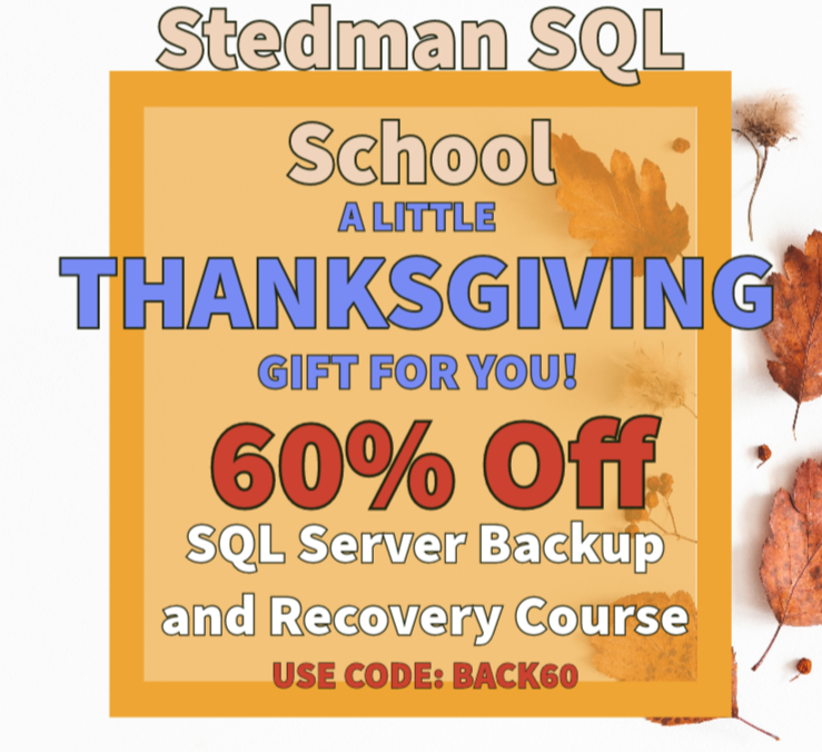 Cyber Monday - 80% off 8am to 11am pacific time - Stedman Solutions, LLC.